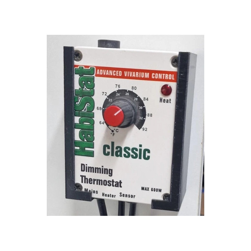 Habistat Thermostat Holder (for the older type of Habistats without the fixing lugs.)