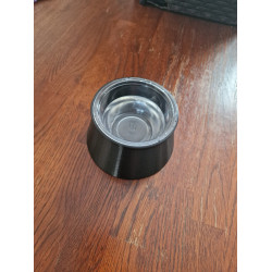 3D Printed Non Tipping Reptile Water Bowl for Vivarium Rack System, Snake Drawer with 8oz deli liners