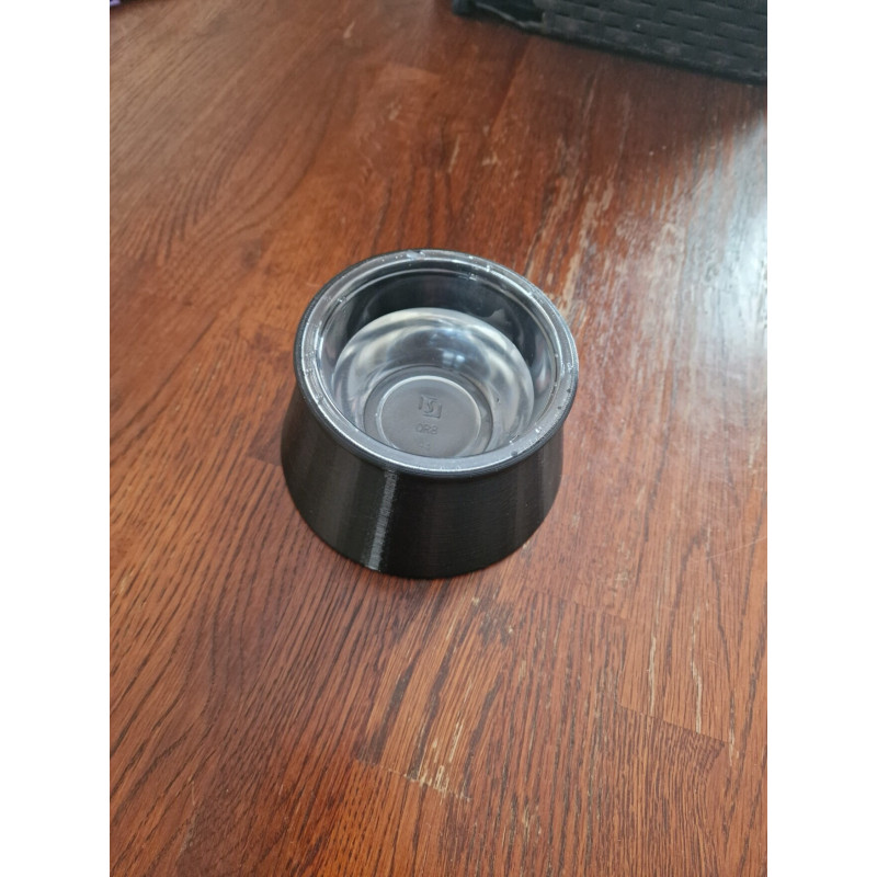 3D Printed Non Tipping Reptile Water Bowl for Vivarium Rack System, Snake Drawer with 8oz deli liners