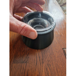 3D Printed Non Tipping Reptile Water Bowl for Vivarium Rack System, Snake Drawer with 8oz deli liners