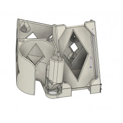 CabBuddy Bravo | UK Made Eco PLA+ Heavy Plant Multi Holder