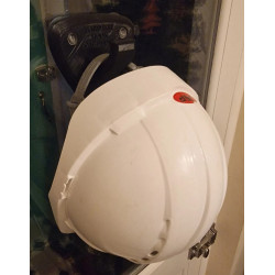 Hard Hat Hook for 360 Excavator, Forklift, Digger Operators, Plant Operators, ADT Ops, and Crane Drivers